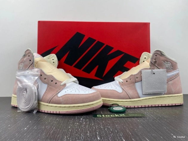 Reps TBK High Retro (Women's) Air Jordan FD2596-600 Washed Pink 1 OG 0818